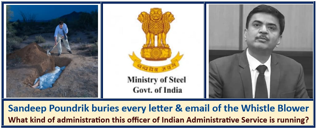 Does Steel Secretary cover up rampant corruption? 
