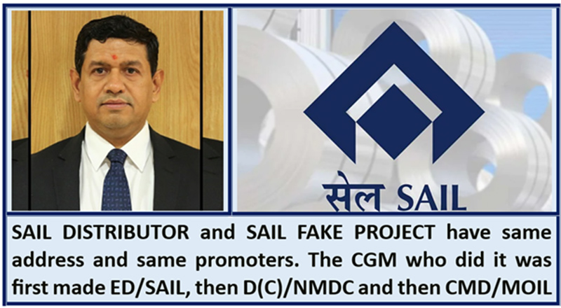 SAIL PROJECT SCAM: An open and shut case of nexus, connivance,doubtful integrity, corruption,and mutual gains