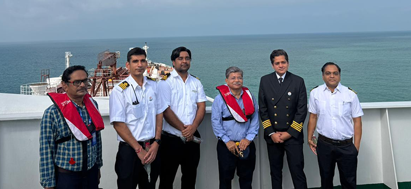 MT Nanda Devi carrying LPG arrives at Jamnagar