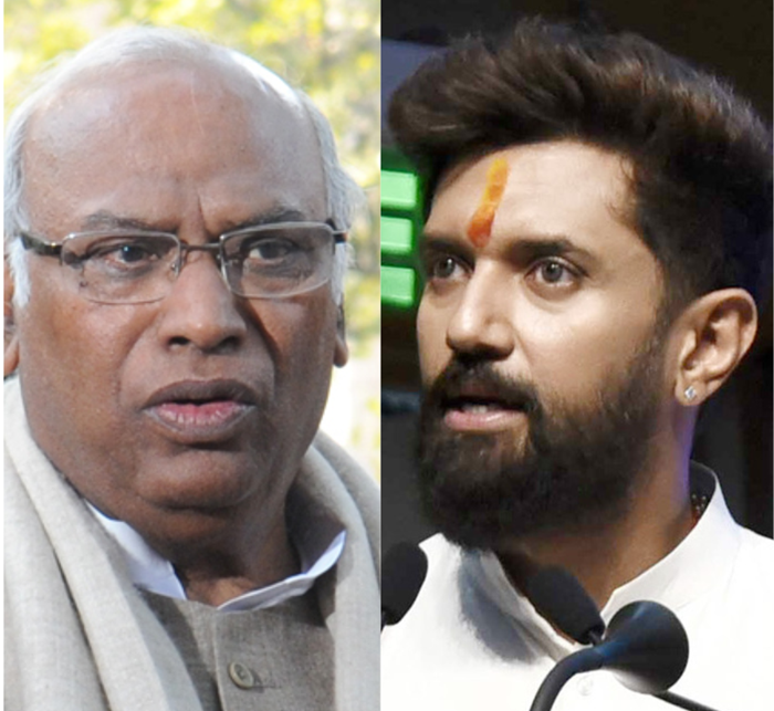 Chirag Paswan shows solidarity with Kharge on caste-based discrimination
